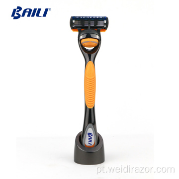 Segurança masculina Razor liga de zinco Facial Shaving Razor